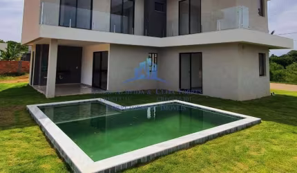 Casa em Condomínio para Venda em Camaçari, 4 dormitórios, 4 suítes, 5 banheiros, 6 vagas
