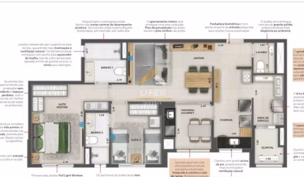 Apartamento com 2 quartos à venda na Rua Hermínio Cézar, 57, Jardim Proença, Campinas, 84 m2 por R$ 877.000