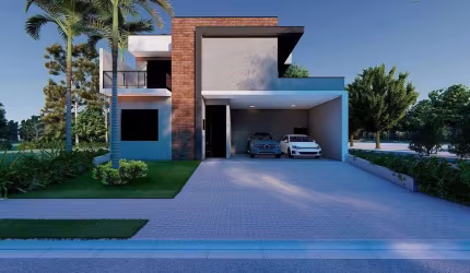 Casa em condomínio fechado com 4 quartos à venda na Rua Sebastião Cardoso, 168, Parque Brasil 500, Paulínia, 312 m2 por R$ 2.320.000