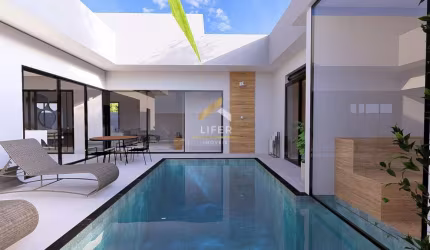 Casa em condomínio fechado com 4 quartos à venda na Avenida Presidente Juscelino Kubitschek de Oliveira, 901, Parque Brasil 500, Paulínia, 265 m2 por R$ 2.590.000