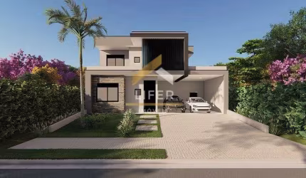 Casa em condomínio fechado com 4 quartos à venda na Rua Sebastião Cardoso, 168, Parque Brasil 500, Paulínia, 307 m2 por R$ 2.320.000