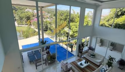 Casa em condomínio fechado com 6 quartos à venda na Estrada da Boiada, 179, Marambaia, Vinhedo, 680 m2 por R$ 5.490.000