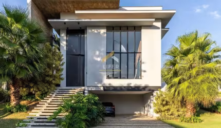 Casa em condomínio fechado com 3 quartos à venda na Rua das Palmas, 001, Alphaville Dom Pedro, Campinas, 354 m2 por R$ 4.420.000