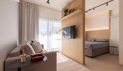 Apartamento com 1 quarto para alugar na Rua Maria Monteiro, 536, Cambuí, Campinas, 39 m2 por R$ 4.500