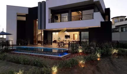 Casa em condomínio fechado com 4 quartos à venda na Rua Abrahão Kalil Aun, 1400, Monte Alegre, Vinhedo, 390 m2 por R$ 3.890.000