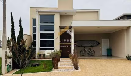 Casa em condomínio fechado com 3 quartos à venda na Reino Unido, 1990, Jardim Golden Park Residence, Hortolândia, 168 m2 por R$ 1.530.000