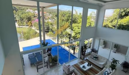 Casa em condomínio fechado com 6 quartos para alugar na Estrada da Boiada, 179, Marambaia, Vinhedo, 680 m2 por R$ 25.000