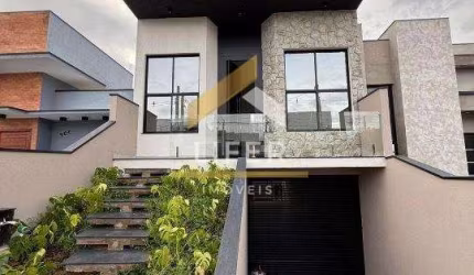 Casa em condomínio fechado com 3 quartos à venda na Dois, 15, Jardins do Império, Indaiatuba, 258 m2 por R$ 1.390.000