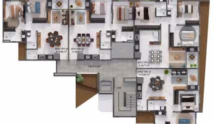 Lançamento  Jardim São Paulo apartamento de três quartos.