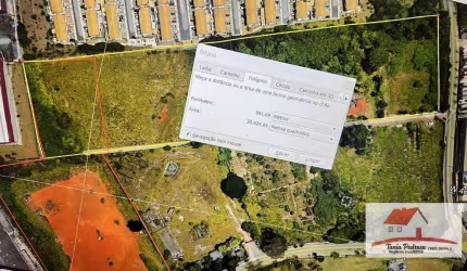 Área à venda, 30.388 m² por R$ 39.505 - Estrada da Agua Chata