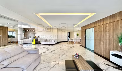 330m² em Candelária, 4 suítes, escritório e dep. Edifício Cristal de Aquarius, oportunidade!