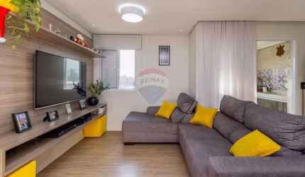 APARTAMENTO 67 M²: 2 DORMITÓRIOS (1 SUÍTE) COM LIVING ESTENDIDO em Condomínio Clube na Vila Valparaíso