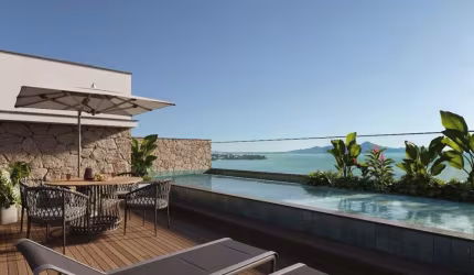 Apartamento com 1 quarto à venda na Rua Antônio Scherer, 340, Kobrasol, São José, 38 m2 por R$ 550.000