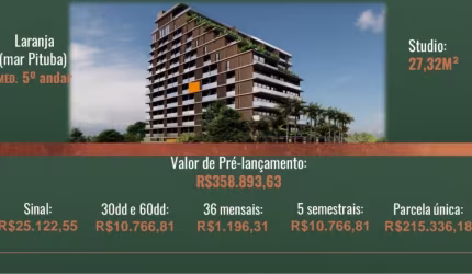 VENDO LANÇAMENTO EM ORLA DE ARMAÇÃO