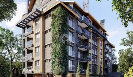 Apartamento com 96 m2 de área em prédio de alto padrão na serra gaúcha.