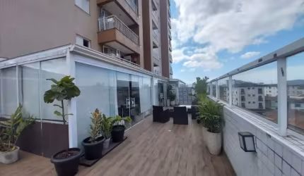 Apartamento garden, 180 m², 2 dormitórios, churrasqueira, jacuzzi , no Estuário.  ‌