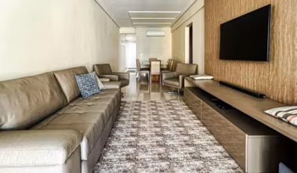Apartamento com 4 quartos, 153 m², varanda gourmet, vista mar no Itararé!