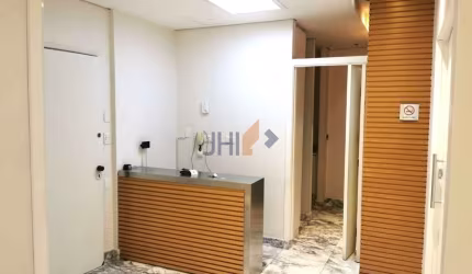 Conjunto Comercial para locação ou venda em Higienópolis com 70m². com 02 (duas) vagas