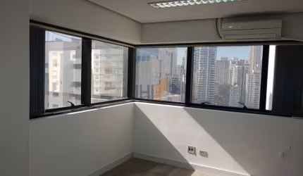 conjunto comercial com 47 m² em Perdizes para locação