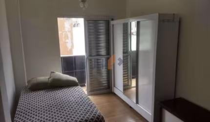 Kitchenette para venda ou locação com 28 m² com sacada, mobiliado e Perto do Mackenzie