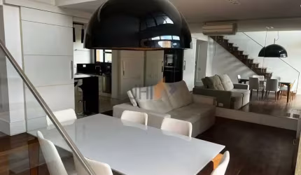 Apartamento duplex para locação e venda com 2 suites 2 vagas e 140m² no bairro Pinheiros