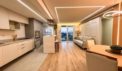Apartamento SEMI MOBILIADO no bairro Jardim América