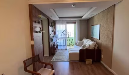 Apartamento Mobiliado à venda no Centro de São Leopoldo - Com sacada e churrasqueira