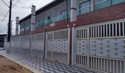 Sobrado de Condomínio com 2 dorms, Glória, Praia Grande - R$ 320 mil, Cod: 137845