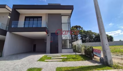 Casa moderna em São José dos Pinhais, Sobrado a venda no Condomínio Paysage Atmosphere, Sobrado alto padrão a venda em São José dos Pinhais