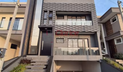 Triplex moderno em Condomínio Fechado em São José dos Pinhais, Triplex a venda Condomínio Foggiatto em São José dos Pinhais, Casa a venda na Costeira