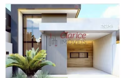 Casa de Alto Padrão no Bairro São Pedro, São José dos Pinhais-PR: 3 quartos, 1 suíte, 2 salas, 1 banheiro, 3 vagas de garagem, 123m²