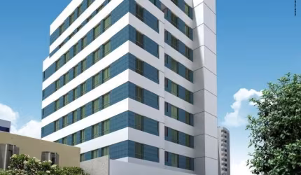 Flat para locação com 38M² todo mobiliado em Setúbal.
