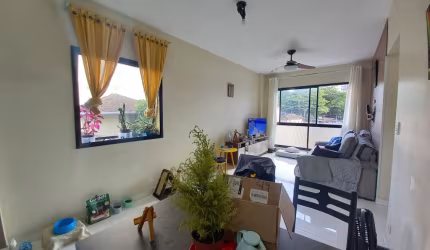Apartamento 2 Dormitórios com Suíte, Conceito Aberto, Arejado e Bem Iluminado no Centro de São Vicente
