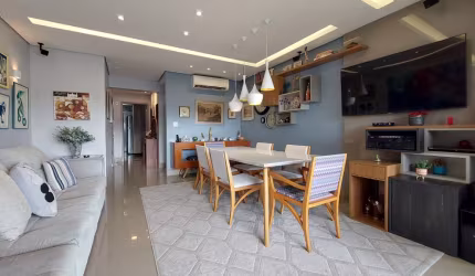 Apartamento a venda no Gonzaga - 3 Dormitórios (1 Suíte) - Lazer Completo - 2 Vagas