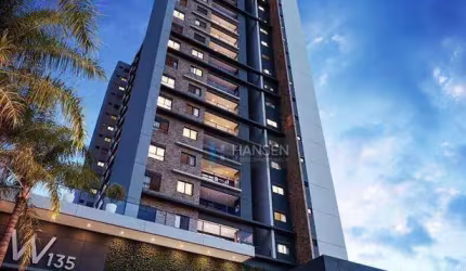 Apartamento com 1 suíte + 2   dormitórios à venda, 115 m² por R$ 1.450.300 - Atiradores - Joinville/SC