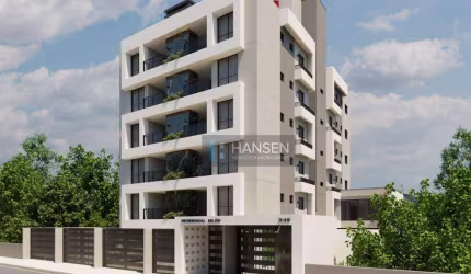 Apartamento com 1 suíte +1 dormitório  à venda, 56 m² por R$ 401.513 - Costa e Silva - Joinville/SC