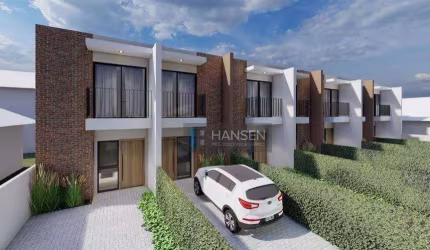 Casa com 2 suítes  à venda, 92 m² por R$ 624.330 - Boa Vista - Joinville/SC