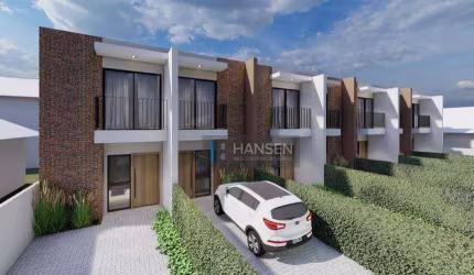 Casa com 2 suítes  à venda, 94 m² por R$ R$ 640.703,52 - Boa Vista - Joinville/SC