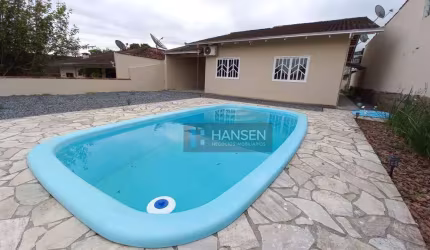 Casa com 1 suíte + 2  dormitórios para alugar, 90 m² por R$ 3.378/mês - Nova Brasília - Joinville/SC