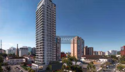 Apartamento com 2 suítes + 2  dormitórios à venda, 176 m² por R$ 1.978.409 - Centro - Joinville/SC