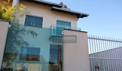 Sobrado com 1 suíte + 2  dormitórios à venda, 107 m² por R$ 583.000 - Vila Nova - Joinville/SC