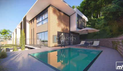 Sobrado com 3 suítes  à venda, 311 m² por R$ 3.024.951 - América - Joinville/SC
