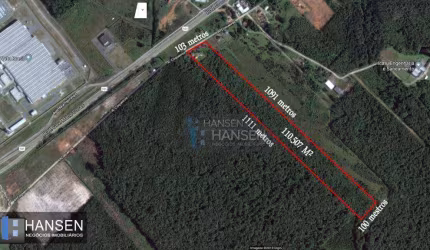 Terreno à venda, 110507 m² por R$ 8.800.000,00 - Corveta - Araquari/SC