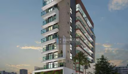 Apartamento com 2 suítes + 1  dormitório  à venda, 116 m² por R$ 1.350.188 - América - Joinville/SC