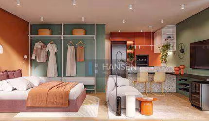 Studio à venda, 38 m² por R$ 370.000,00 - Anita Garibaldi - Joinville/SC
