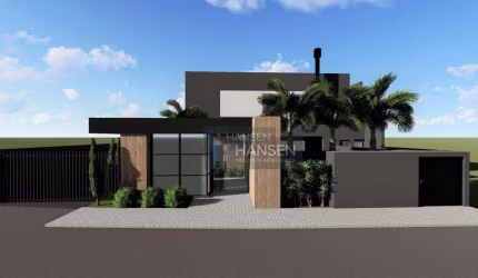 Sobrado com 3 suítes  à venda, 141 m² por R$ 920.000 - Glória - Joinville/SC