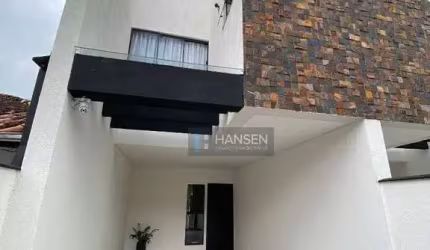 Sobrado com 1 suíte + 1  dormitório  à venda, 113 m² por R$ 500.000 - Bom Retiro - Joinville/SC