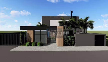 Sobrado com 3 suítes  à venda, 141 m² por R$ 920.000 - Glória - Joinville/SC
