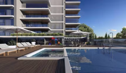 Apartamento com 2 suítes + 2 dormitórios à venda, 197 m² por R$ 2.917.700 - América - Joinville/SC