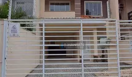 Sobrado com 1 suíte + 2  dormitórios à venda, 132 m² por R$ 670.000 - Floresta - Joinville/SC